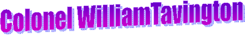 Colonel WilliamTavington